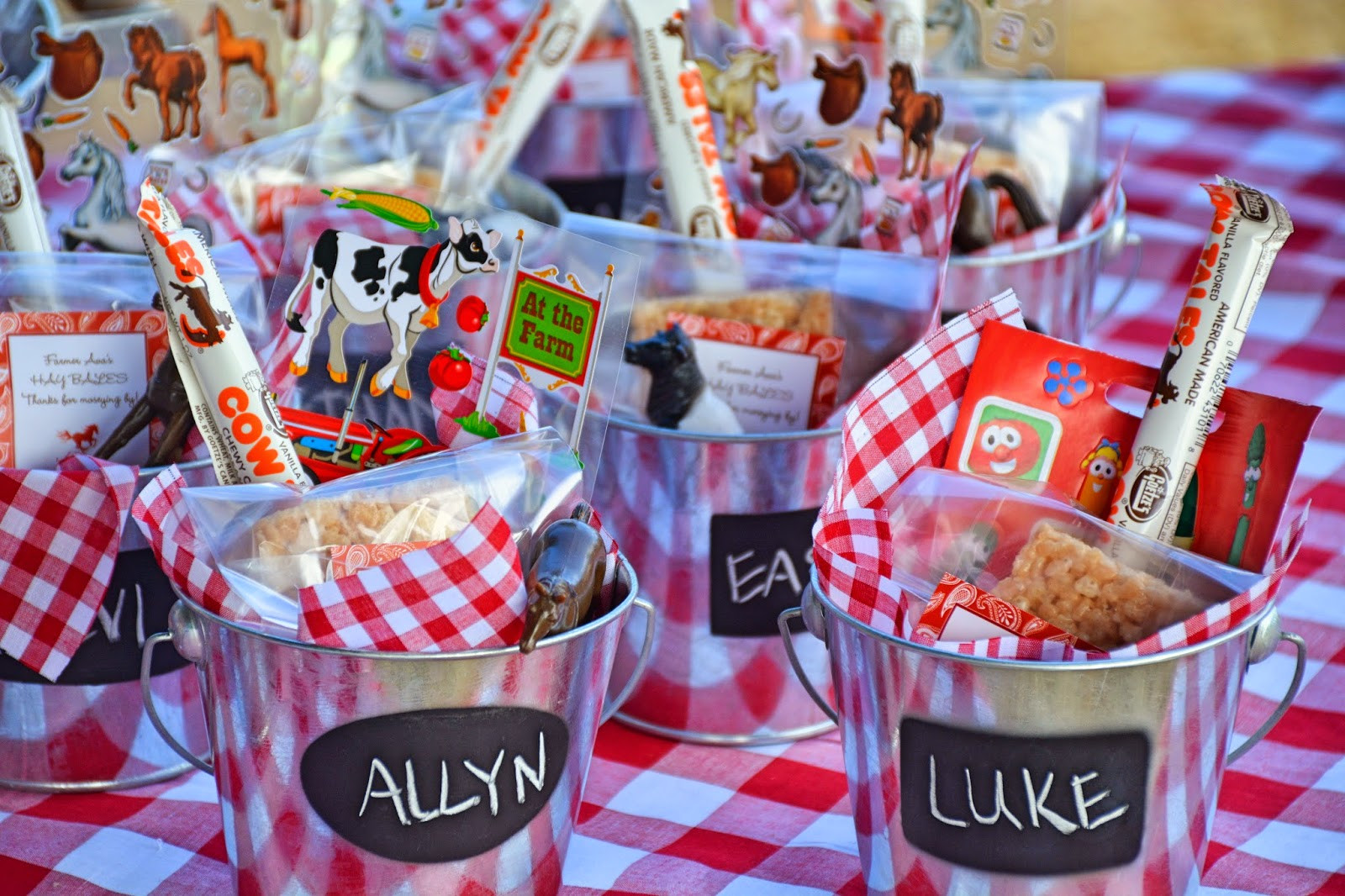 Best ideas about Birthday Party Favors
. Save or Pin Wades of 108 Ava s Barnyard Bash 2nd Birthday Now.