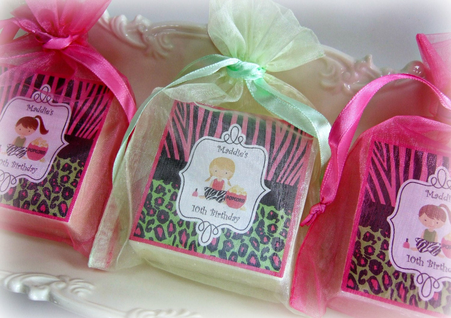 Best ideas about Birthday Party Favors
. Save or Pin Spa Party Favor Birthday Party Favor Girl Party Favor Zebra Now.