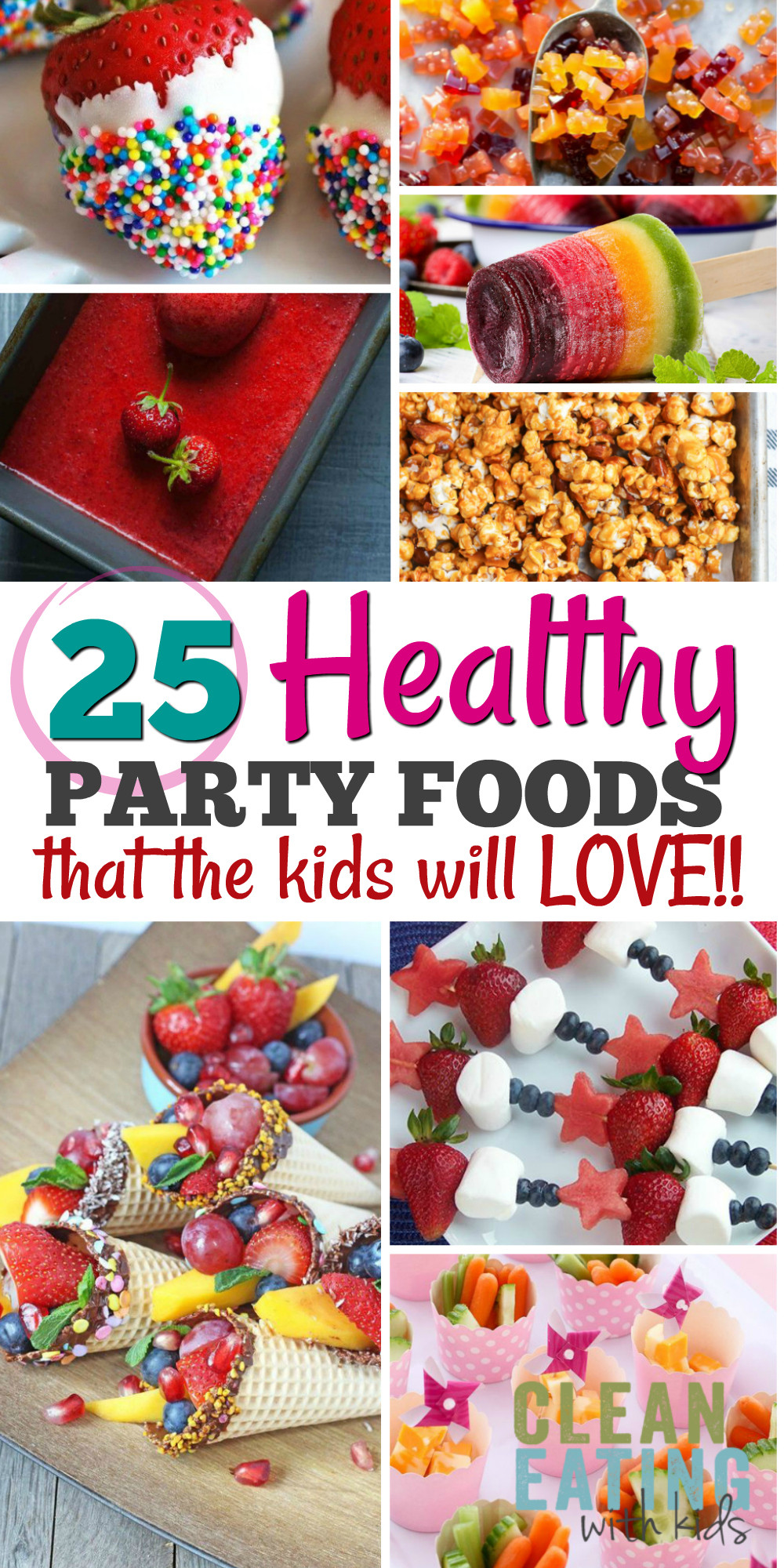 Best ideas about Birthday Party Foods
. Save or Pin 25 Healthy Birthday Party Food Ideas Clean Eating with kids Now.