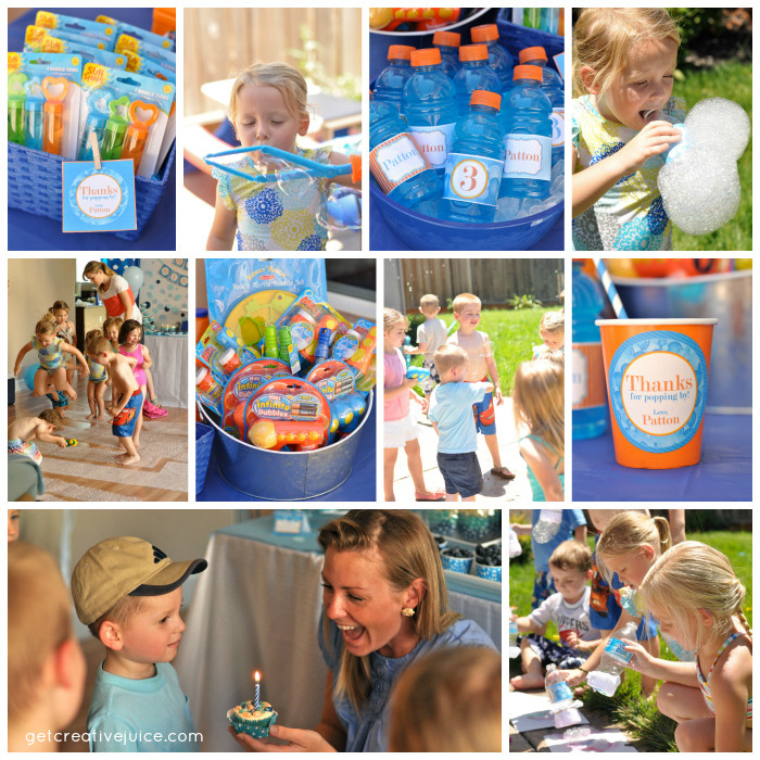 Best ideas about Birthday Party Games For Boys
. Save or Pin Bubble Birthday Party Creative Juice Now.