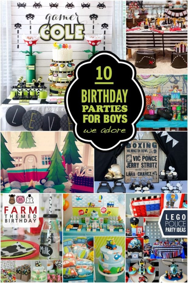 Best ideas about Birthday Party Games For Boys
. Save or Pin 10 Gorgeous Birthday Parties for Boys Now.