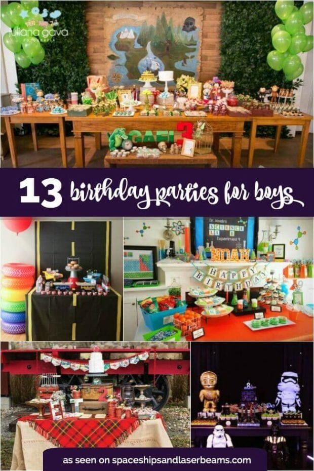 Best ideas about Birthday Party Ideas For Boys Age 16
. Save or Pin 13 Best Boy s Birthday Party Ideas Spaceships and Laser Now.