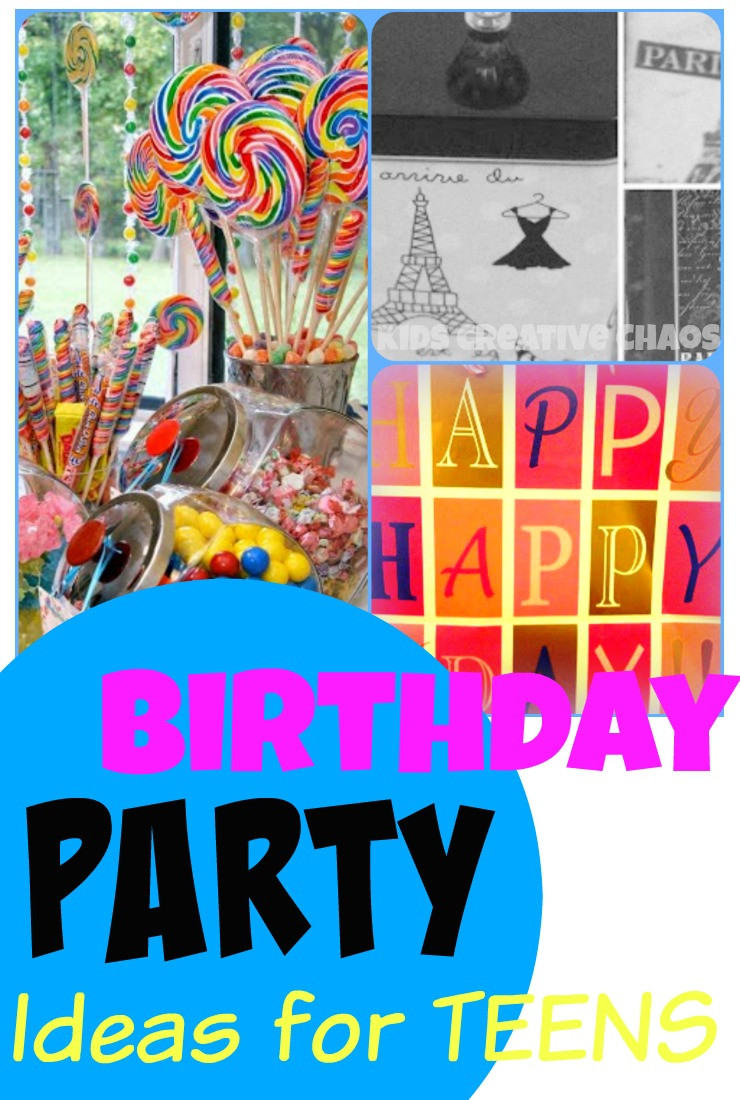 Best ideas about Birthday Party Ideas For Teens
. Save or Pin Birthday Party Ideas and Activities for Teen Girls Kids Now.