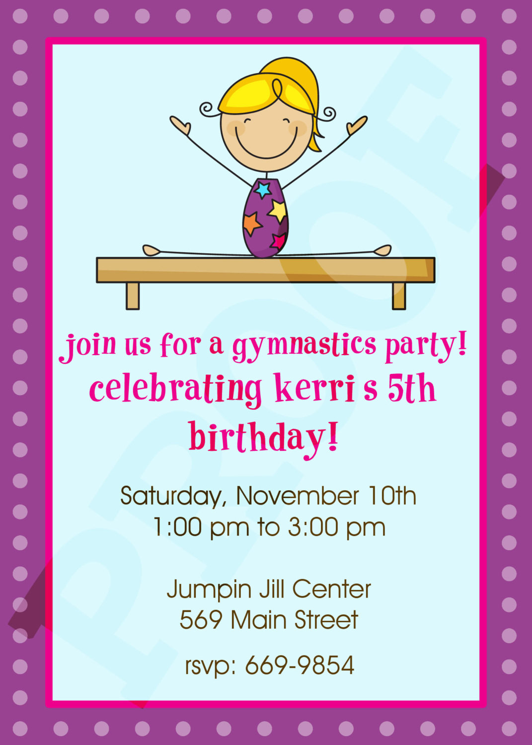 Best ideas about Birthday Party Invitation
. Save or Pin Free Printable Gymnastic Birthday Invitations – Updated Now.