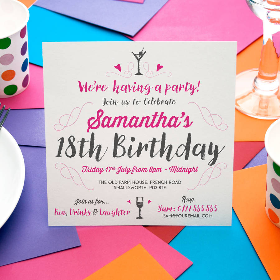 Best ideas about Birthday Party Invitation
. Save or Pin party invitations by a is for alphabet Now.