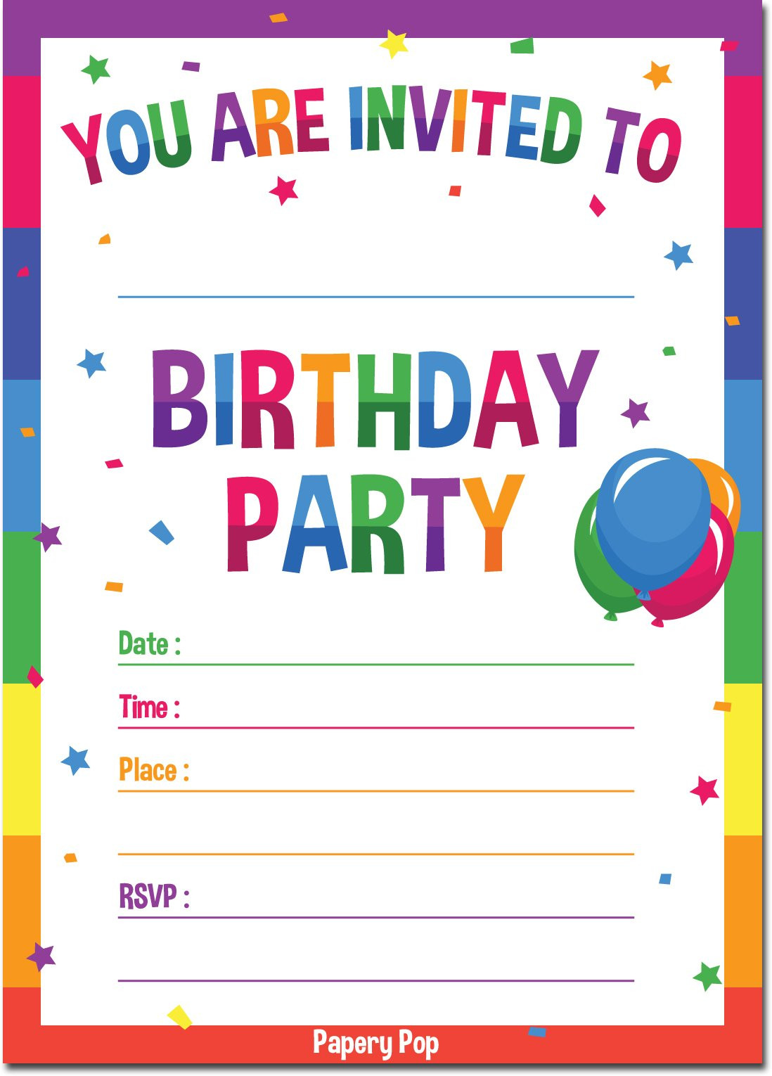 Best ideas about Birthday Party Invite
. Save or Pin Best Rated in Kids Party Invitations & Birthday Cards Now.