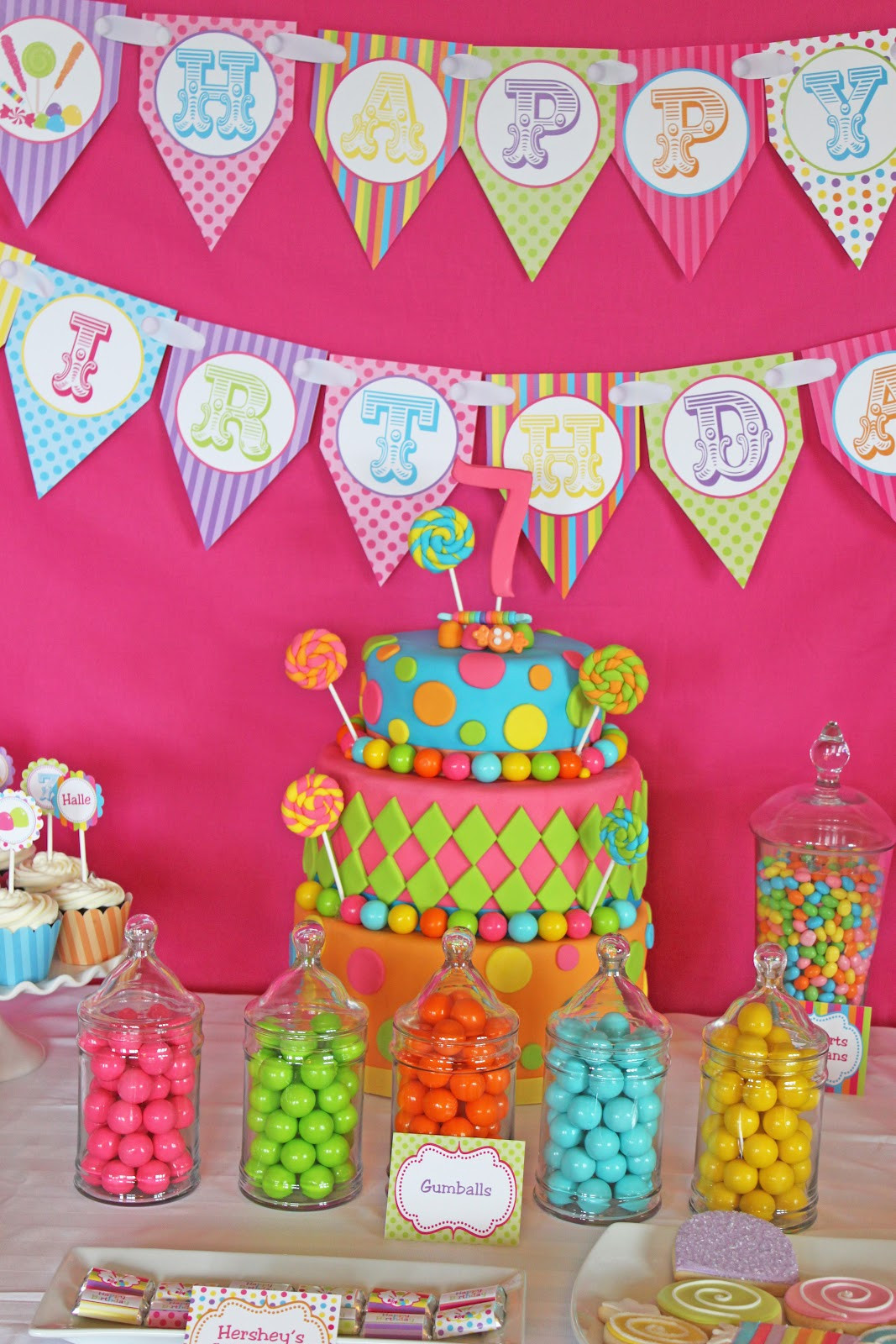 Best ideas about Birthday Party Kits
. Save or Pin Halle’s 7th Candy Shoppe Birthday Party Now.