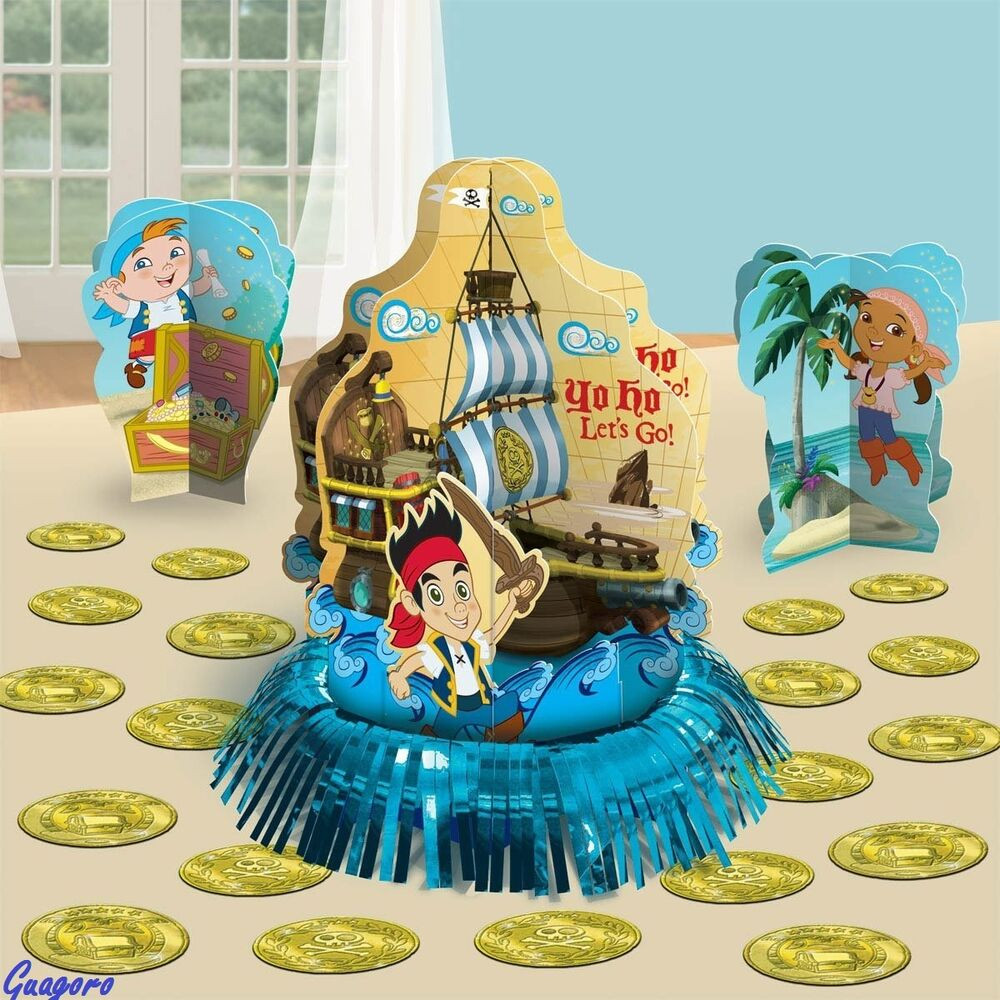 Best ideas about Birthday Party Kits
. Save or Pin JAKE AND THE NEVER LAND PIRATES CENTERPIECE BIRTHDAY Now.