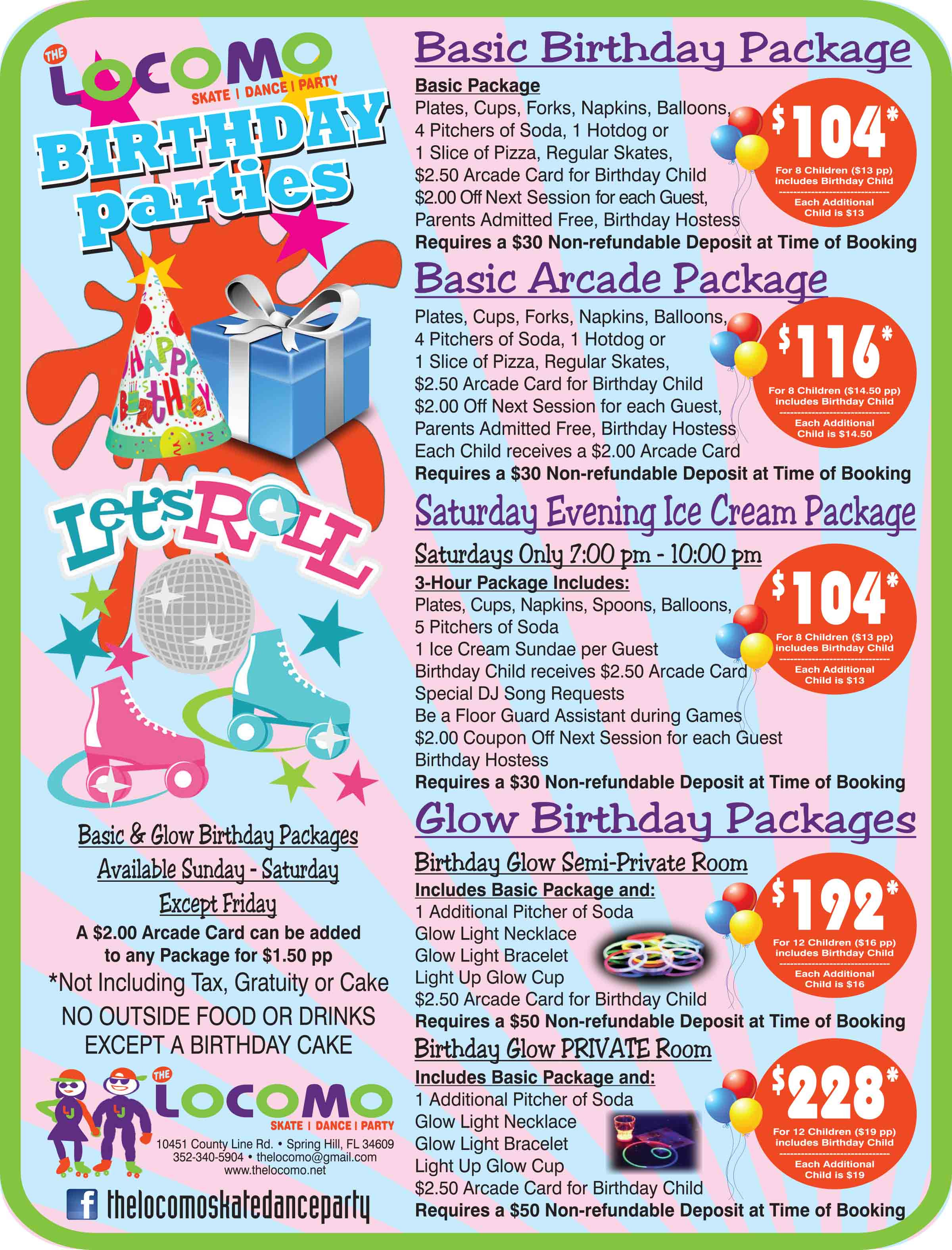 Best ideas about Birthday Party Packages
. Save or Pin The Lo o Now.