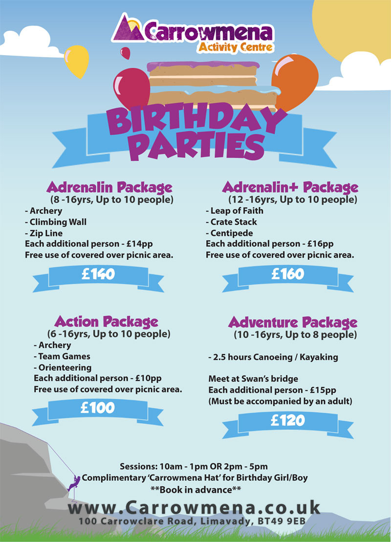 Best ideas about Birthday Party Packages
. Save or Pin 3 FREE Freebies & f Kids Birthday Parties Carrowmena Now.