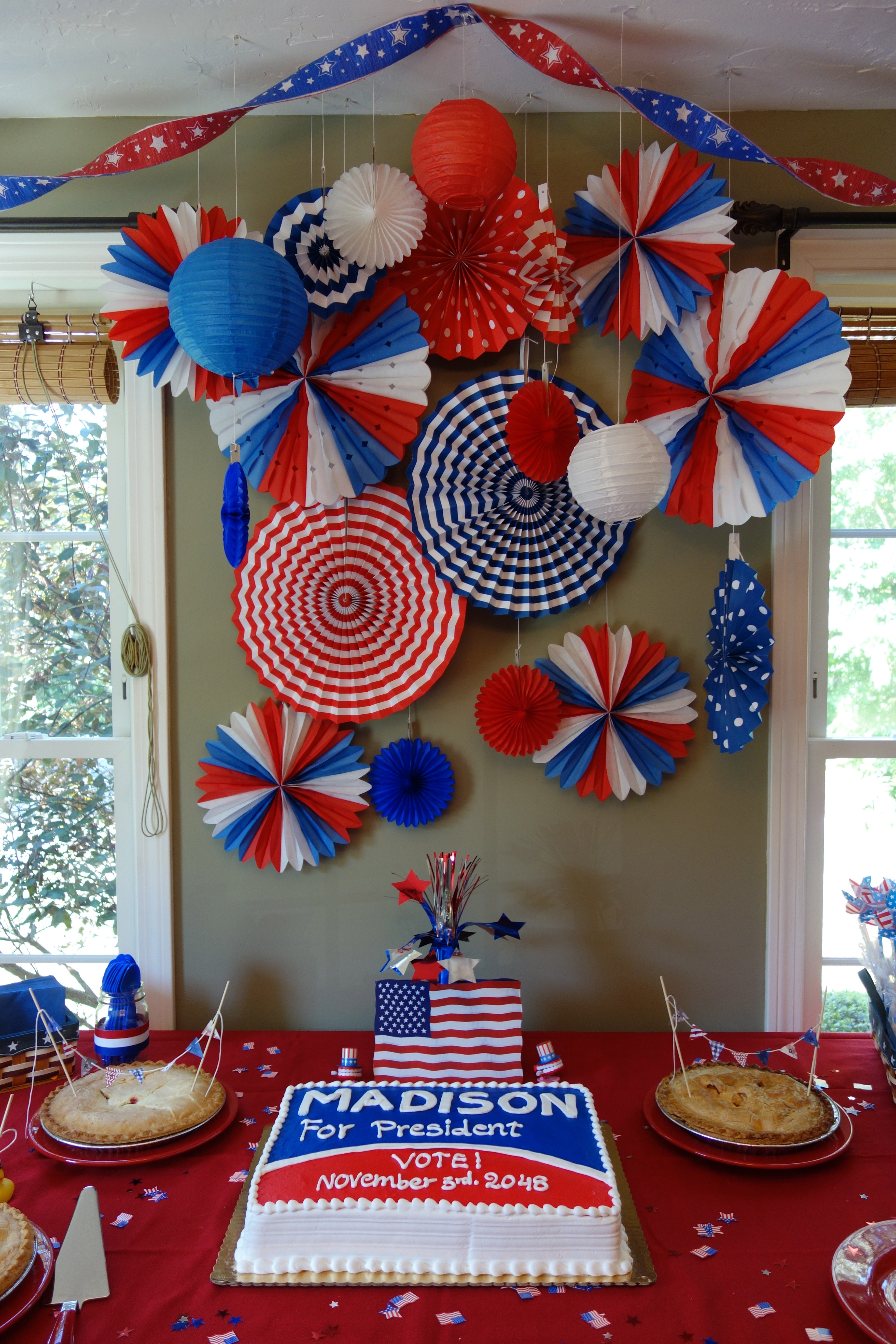 Best ideas about Birthday Party Project
. Save or Pin Madison s Presidential First Birthday Party Project Nursery Now.