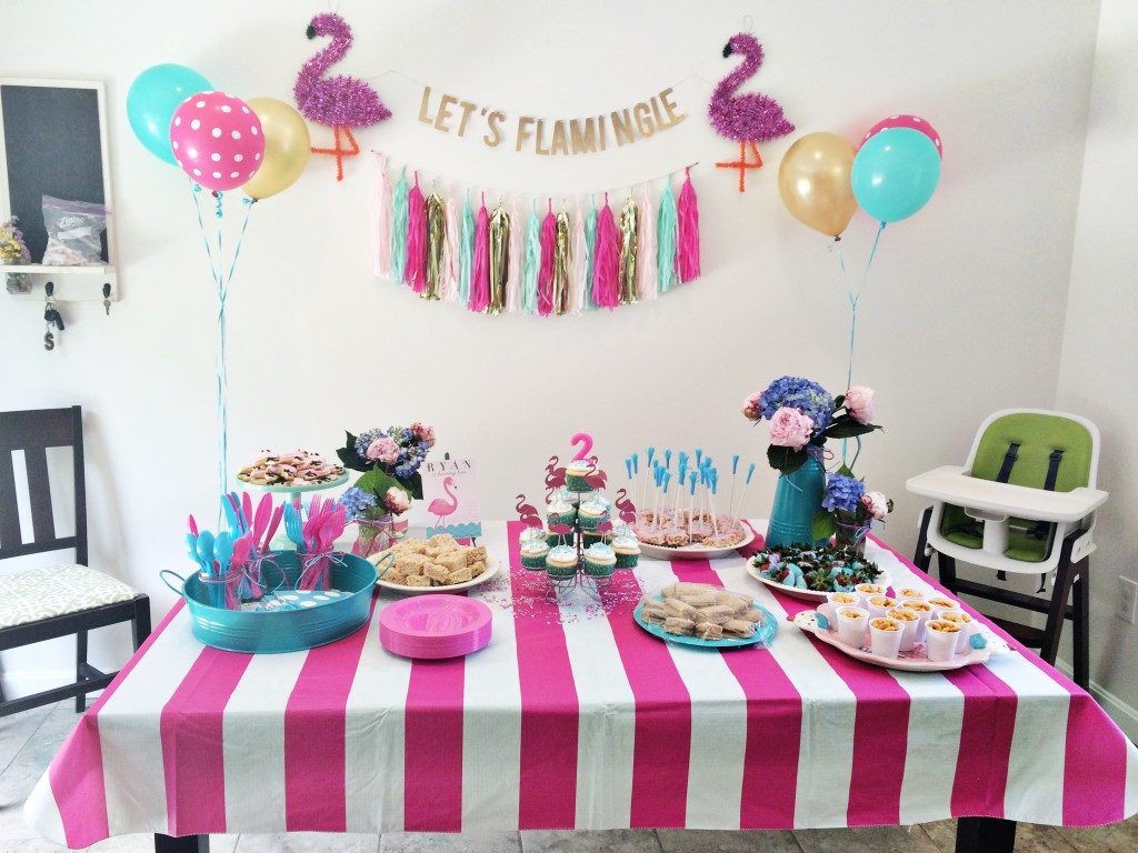 Best ideas about Birthday Party Project
. Save or Pin Pink and Blue Flamingo Birthday Party Project Nursery Now.