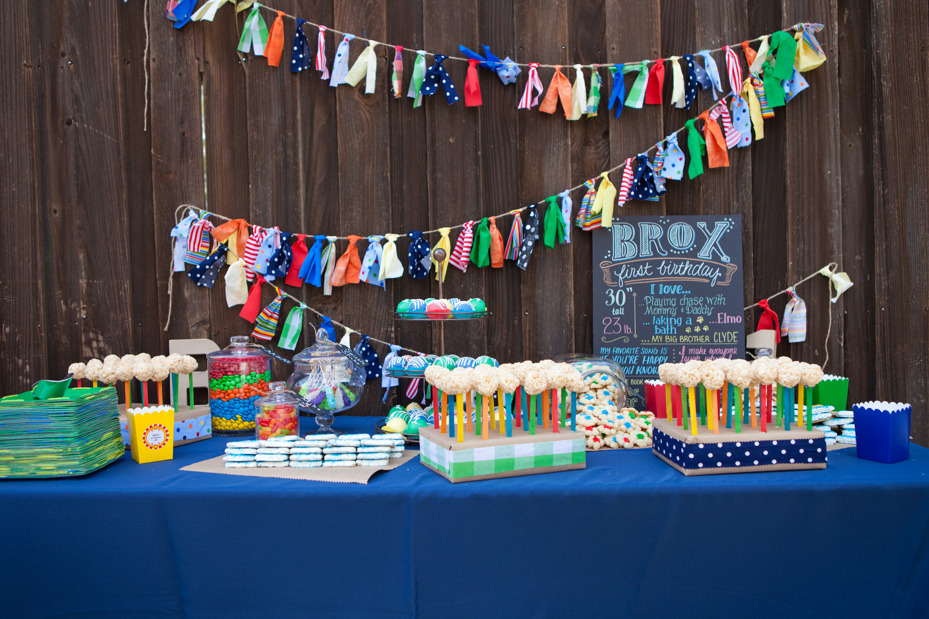 Best ideas about Birthday Party Project
. Save or Pin Brox s Primary Color First Birthday Party Project Nursery Now.