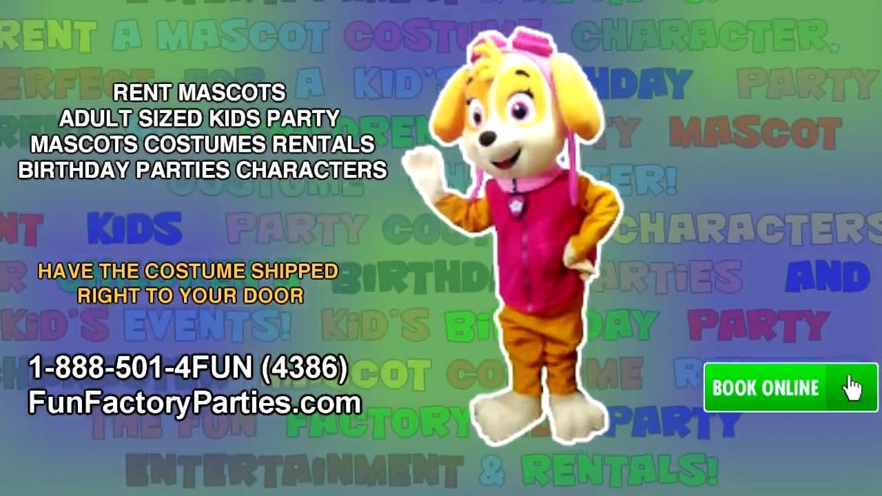 Best ideas about Birthday Party Rentals
. Save or Pin RENT MASCOTS ADULT SIZED Now.