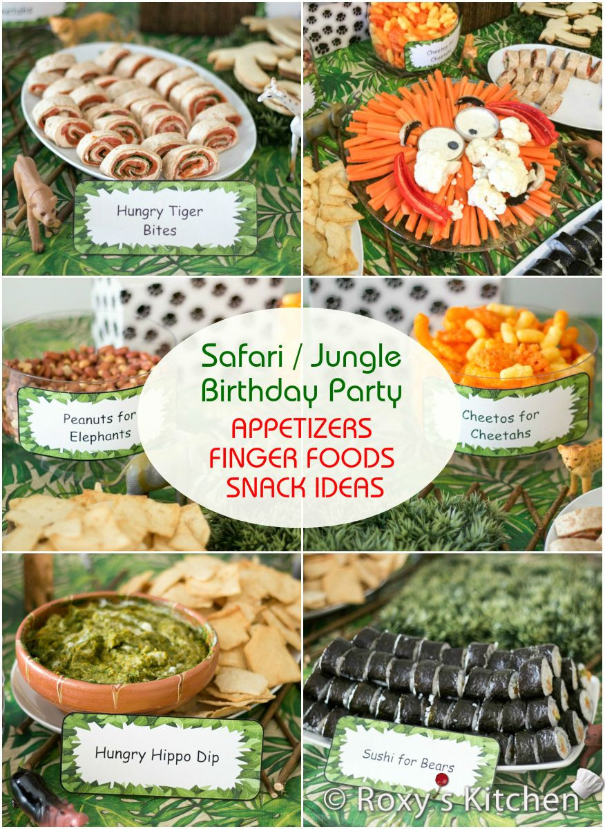 Best ideas about Birthday Party Snacks
. Save or Pin Safari Jungle Themed First Birthday Party Part II Now.