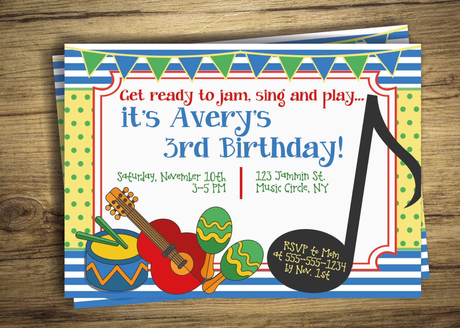 Best ideas about Birthday Party Songs
. Save or Pin Music Birthday Party Invitation Drum Music Circle First Now.