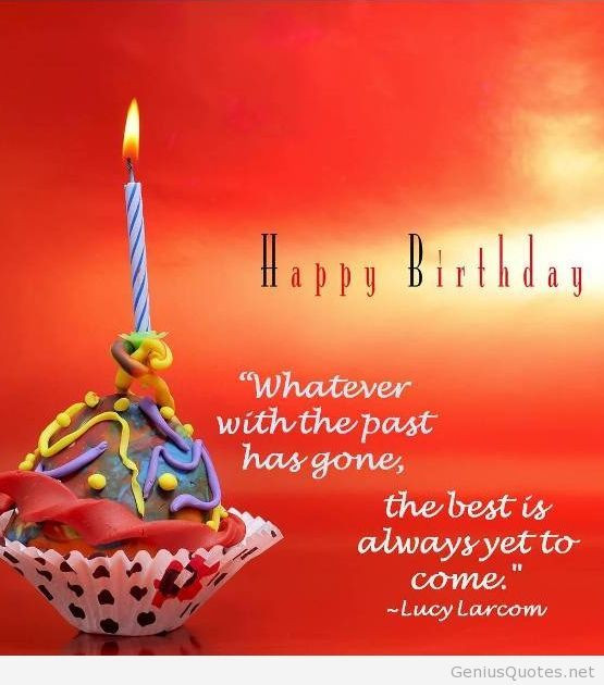 Best ideas about Birthday Picture Quotes
. Save or Pin Happy Birthday quote card on a walpaper Now.