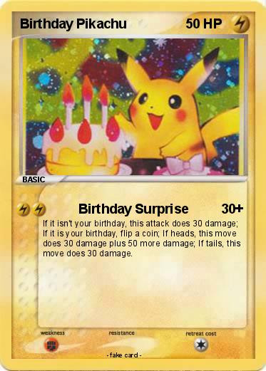 Best ideas about Birthday Pikachu Card
. Save or Pin Pokémon Birthday Pikachu 37 37 Birthday Surprise My Now.
