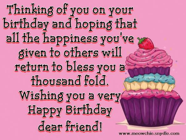 Best ideas about Birthday Quotes For A Friend
. Save or Pin Happy Birthday Quotes And Messages QuotesGram Now.