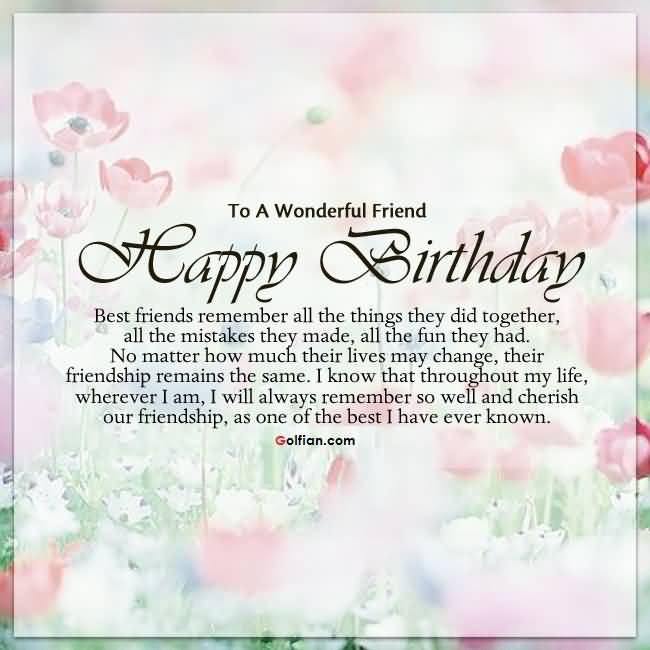 Best ideas about Birthday Quotes For Best Friends
. Save or Pin 60 Wonderful Best Friend Birthday Quotes – Nice Birthday Now.