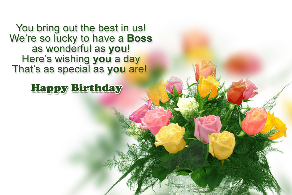 Best ideas about Birthday Quotes For Boss
. Save or Pin Birthday Wishes For Boss Now.