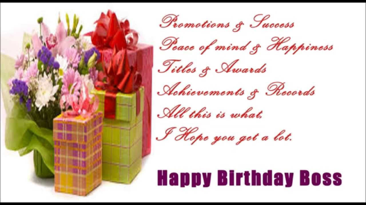 Best ideas about Birthday Quotes For Boss
. Save or Pin Happy Birthday SMS Message to Boss Birthday wishes Now.