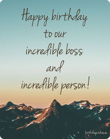 Best ideas about Birthday Quotes For Boss
. Save or Pin 17 Best ideas about Happy Birthday Boss on Pinterest Now.