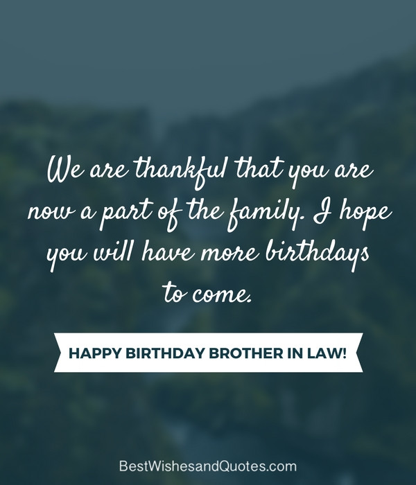 Best ideas about Birthday Quotes For Brother In Law
. Save or Pin Happy Birthday Brother in Law Surprise and Say Happy Now.