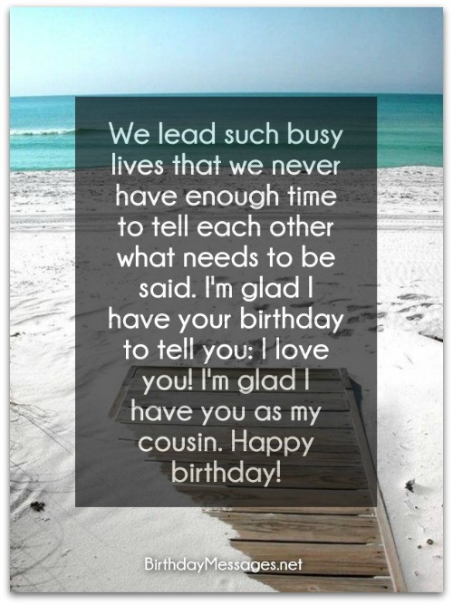 Best ideas about Birthday Quotes For Cousin
. Save or Pin Cousin Birthday Wishes Birthday Messages for Cousins Now.