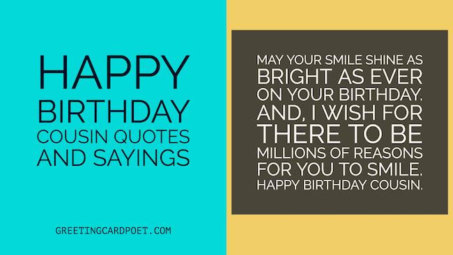 Best ideas about Birthday Quotes For Cousin
. Save or Pin Happy Birthday Cousin Quotes and Sayings Now.
