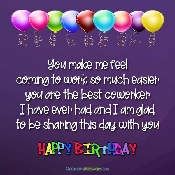 Best ideas about Birthday Quotes For Coworker
. Save or Pin Top 100 Birthday Wishes for Coworker Occasions Messages Now.