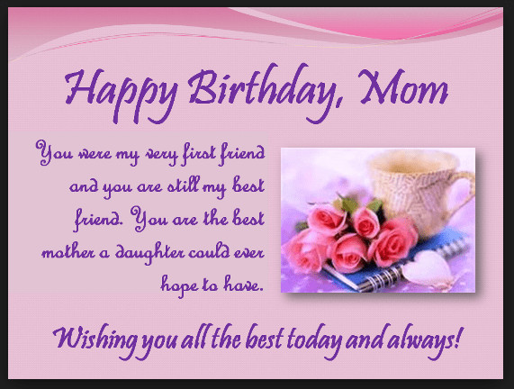Best ideas about Birthday Quotes For Daughter From Mom
. Save or Pin Heart Touching 107 Happy Birthday MOM Quotes from Daughter Now.