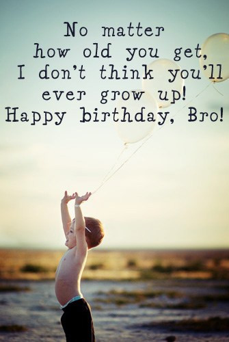 Best ideas about Birthday Quotes For Little Brother
. Save or Pin 22 Fantastic Brother Birthday Wishes Meme Wallpaper & Now.