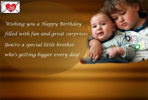 Best ideas about Birthday Quotes For Little Brother
. Save or Pin 22 Fantastic Brother Birthday Wishes Meme Wallpaper & Now.