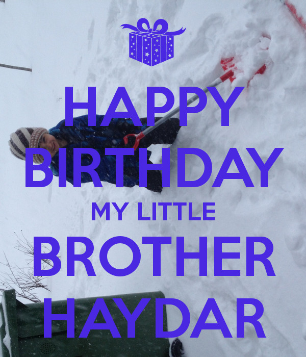 Best ideas about Birthday Quotes For Little Brother
. Save or Pin Happy Birthday Little Brother Quotes QuotesGram Now.