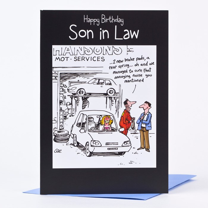 Best ideas about Birthday Quotes For Son In Law
. Save or Pin Birthday Card Son in Law Car Sketch Now.