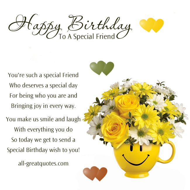 Best ideas about Birthday Quotes For Special Friend
. Save or Pin verse for card best girl friend 80 birthday verse Now.