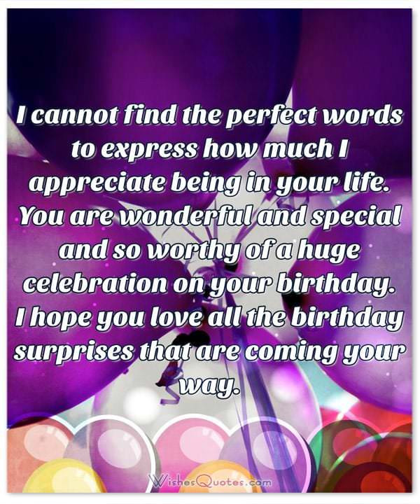 Best ideas about Birthday Quotes For Special Friend
. Save or Pin Deepest Birthday Wishes and for Someone Special in Now.