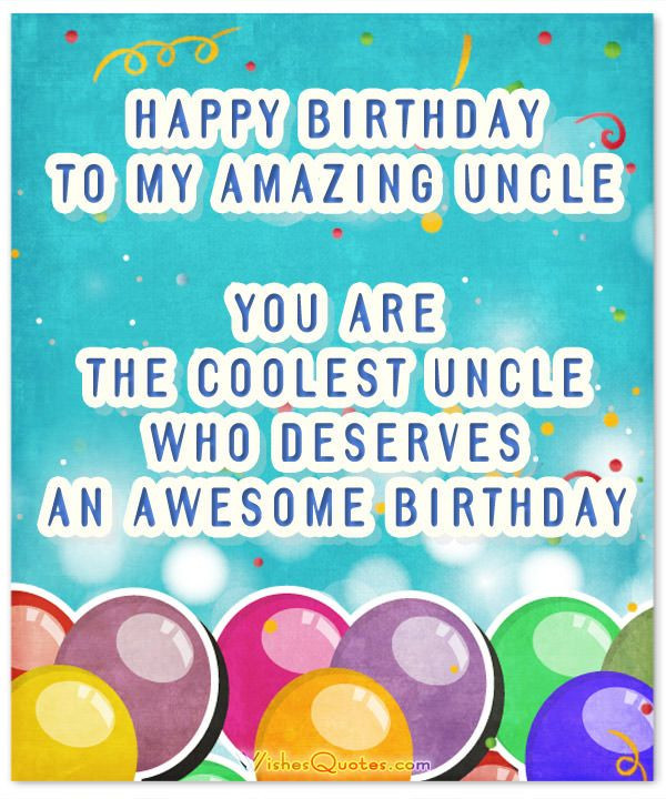 Best ideas about Birthday Quotes For Uncle
. Save or Pin Happy Birthday Wishes for Uncle Now.