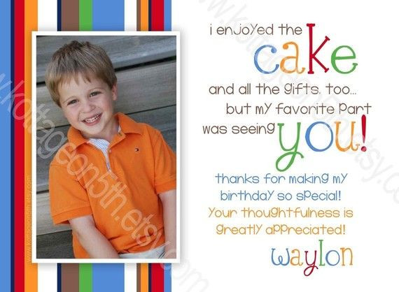 Best ideas about Birthday Thank You Card Wording
. Save or Pin thank you card wording Let s Party Now.