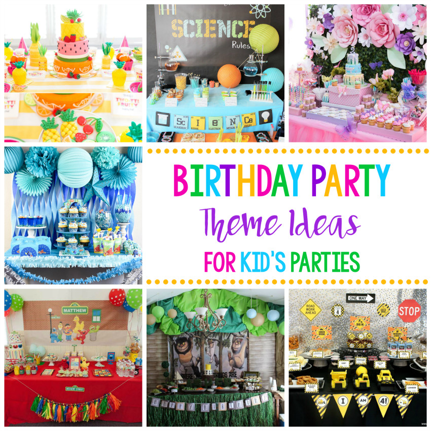 Best ideas about Birthday Theme Ideas
. Save or Pin 25 Fun Birthday Party Theme Ideas – Fun Squared Now.