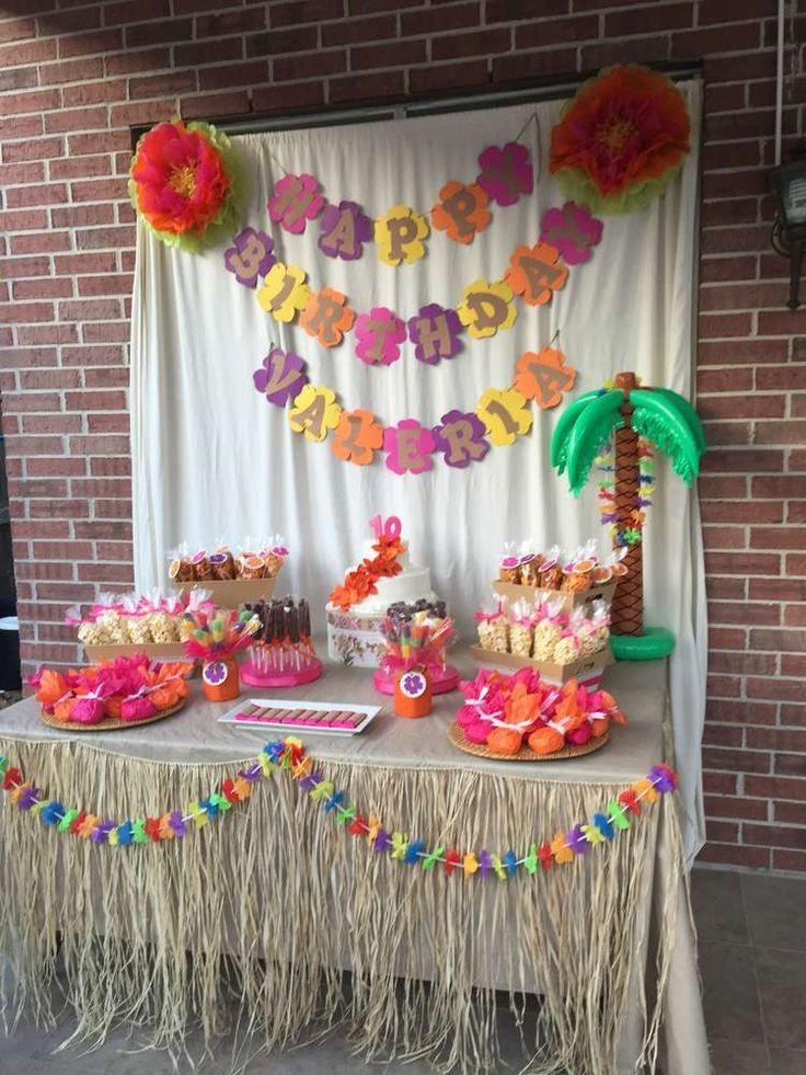 Best ideas about Birthday Theme Ideas
. Save or Pin Luau Hawaiian Birthday Party Ideas Now.