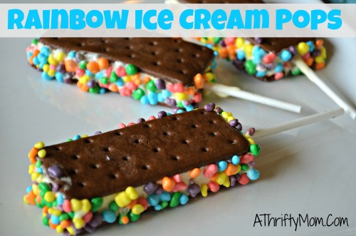 Best ideas about Birthday Treat Ideas
. Save or Pin Rainbow Ice Cream Pops Party Treat Ideas quick and easy Now.