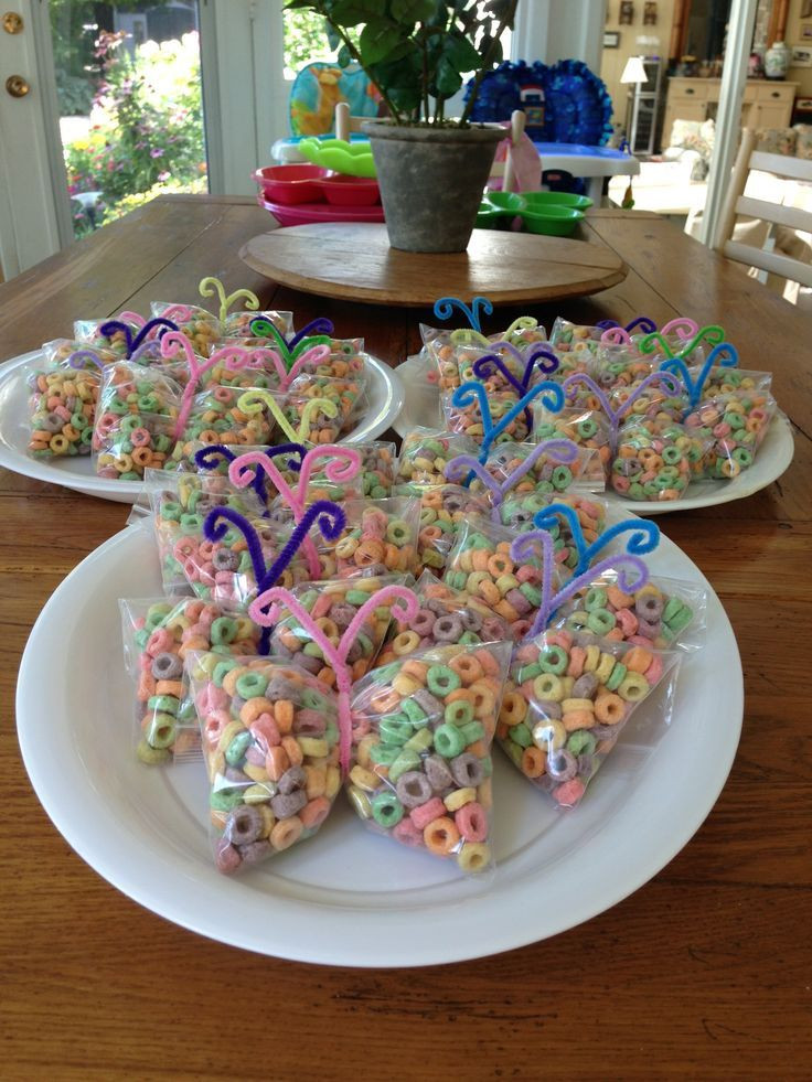 Best ideas about Birthday Treat Ideas
. Save or Pin Snack bags for a butterfly themed birthday party Now.