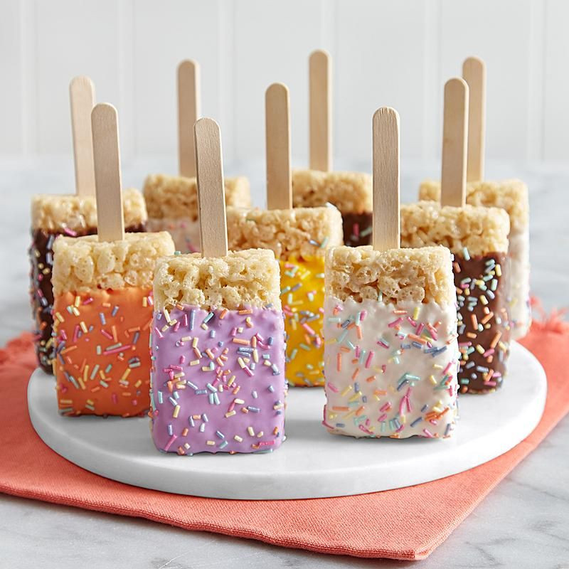Best ideas about Birthday Treat Ideas
. Save or Pin 9 Hand Decorated Birthday Crispy Treats Easter Now.