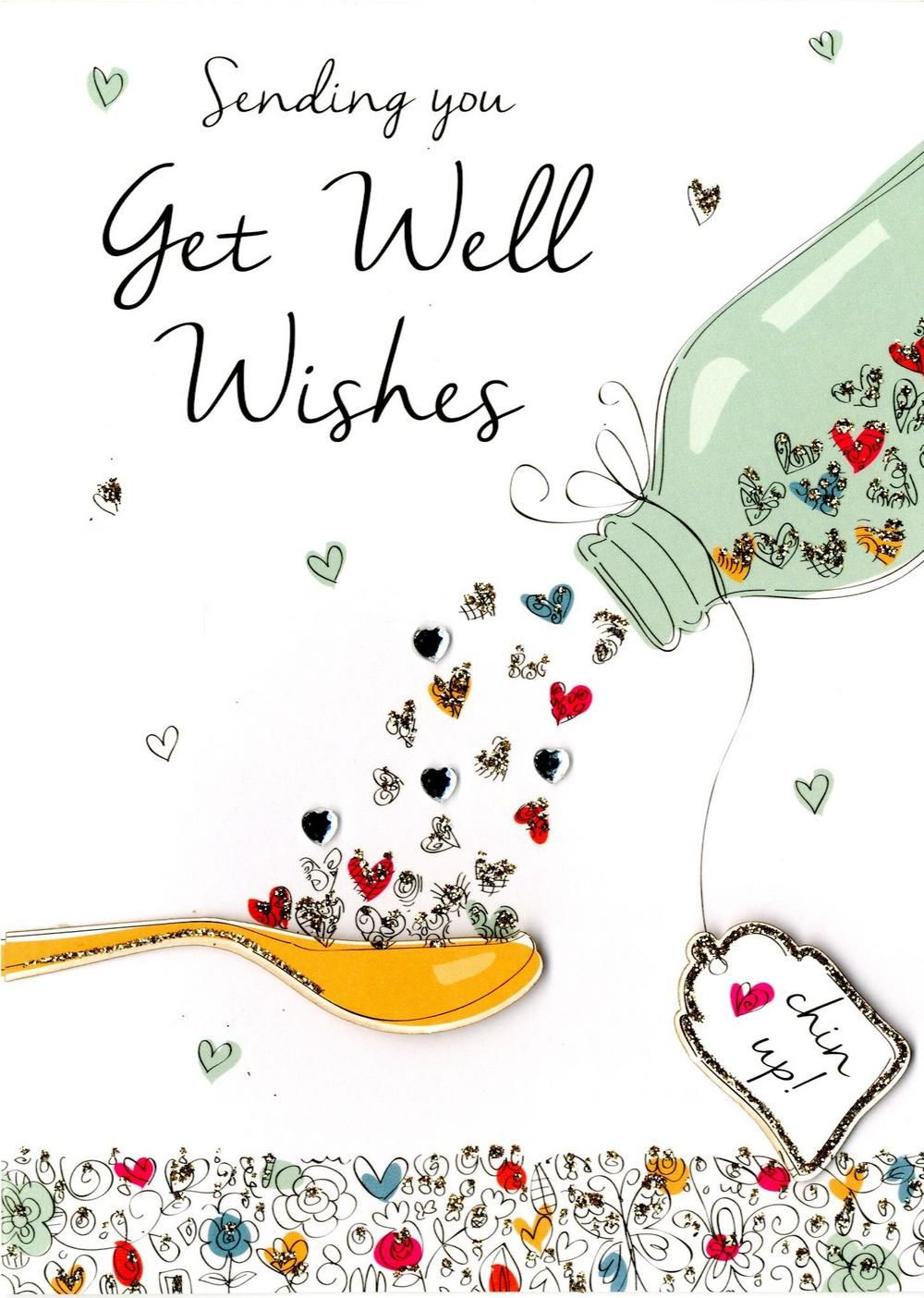 Best ideas about Birthday Well Wishes
. Save or Pin Get Well Wishes Greeting Card Get Well Soon Now.