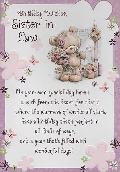 Best ideas about Birthday Wish For Sister In Law
. Save or Pin Birthday Wishes Sister In Law s and Now.