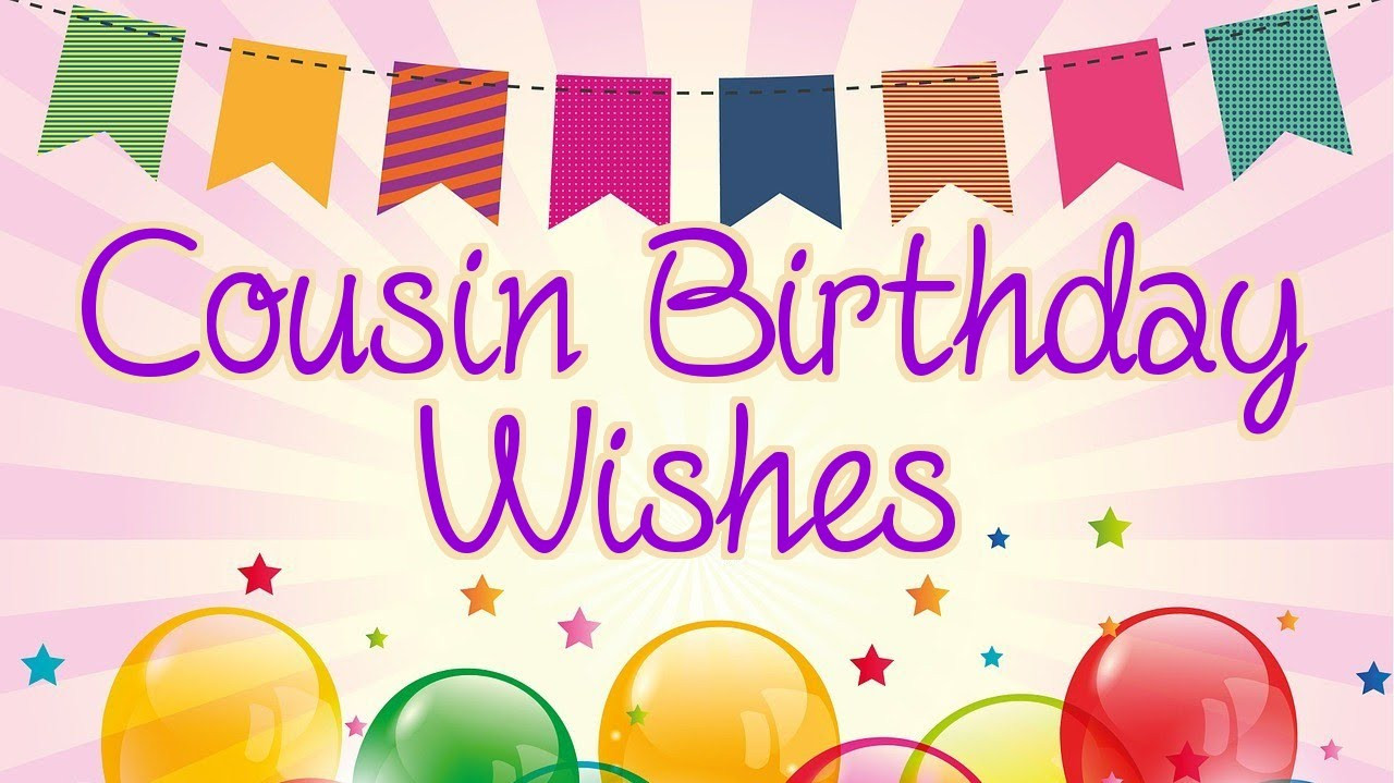 Best ideas about Birthday Wishes For A Cousin
. Save or Pin Cousin Happy Birthday Wishes Now.