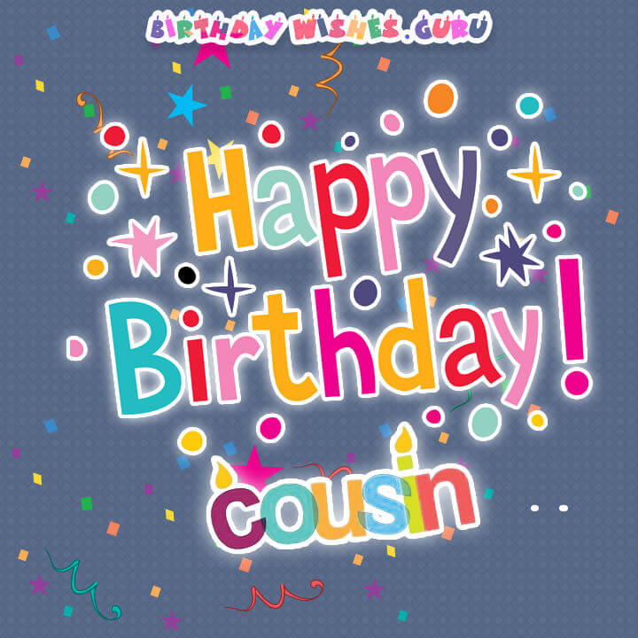 Best ideas about Birthday Wishes For A Cousin
. Save or Pin Birthday Wishes for a Cousin Now.