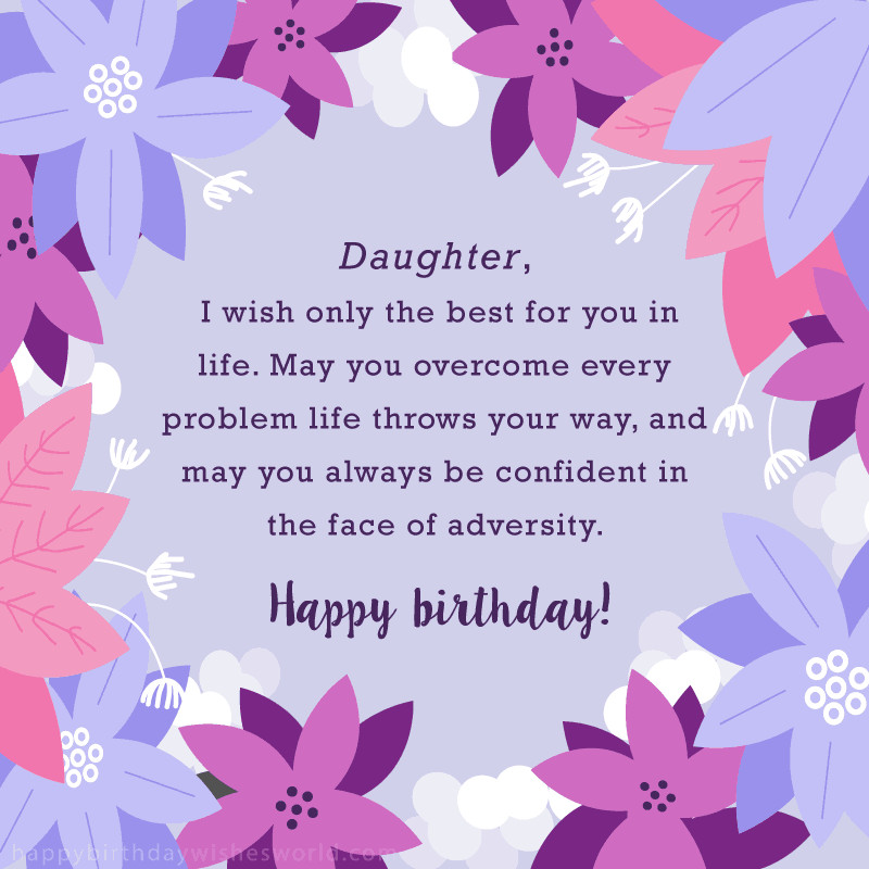 Best ideas about Birthday Wishes For A Daughter
. Save or Pin 100 Birthday Wishes for Daughters Find the perfect Now.